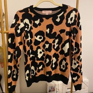 Cheetah sweater